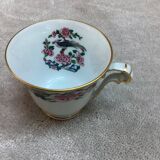 Tasses à café Bernardaud oiseaux de chine