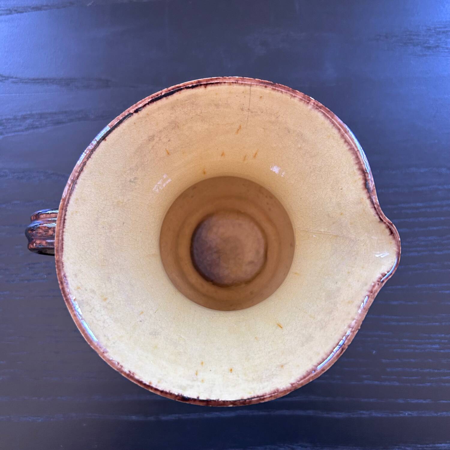 Provencal yellow pitcher