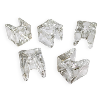 Set of 5 Candle Holders | "Ri-Jalka" Juhava Finland | 1960s