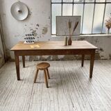Oak farm table 2m
