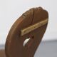 Chaise d'art populaire primitif