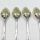 Moka spoons cross ribbons Christofle