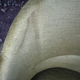 Fauteuil crapaud en velours vert