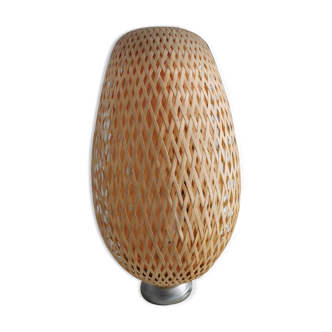 Southeast Asian bamboo table lamp