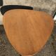 Table bistrot tripode en bois vintage