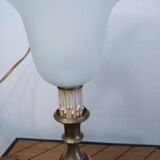 Art Deco brass lamp