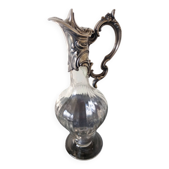 Glass ewer