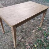 Old wooden table