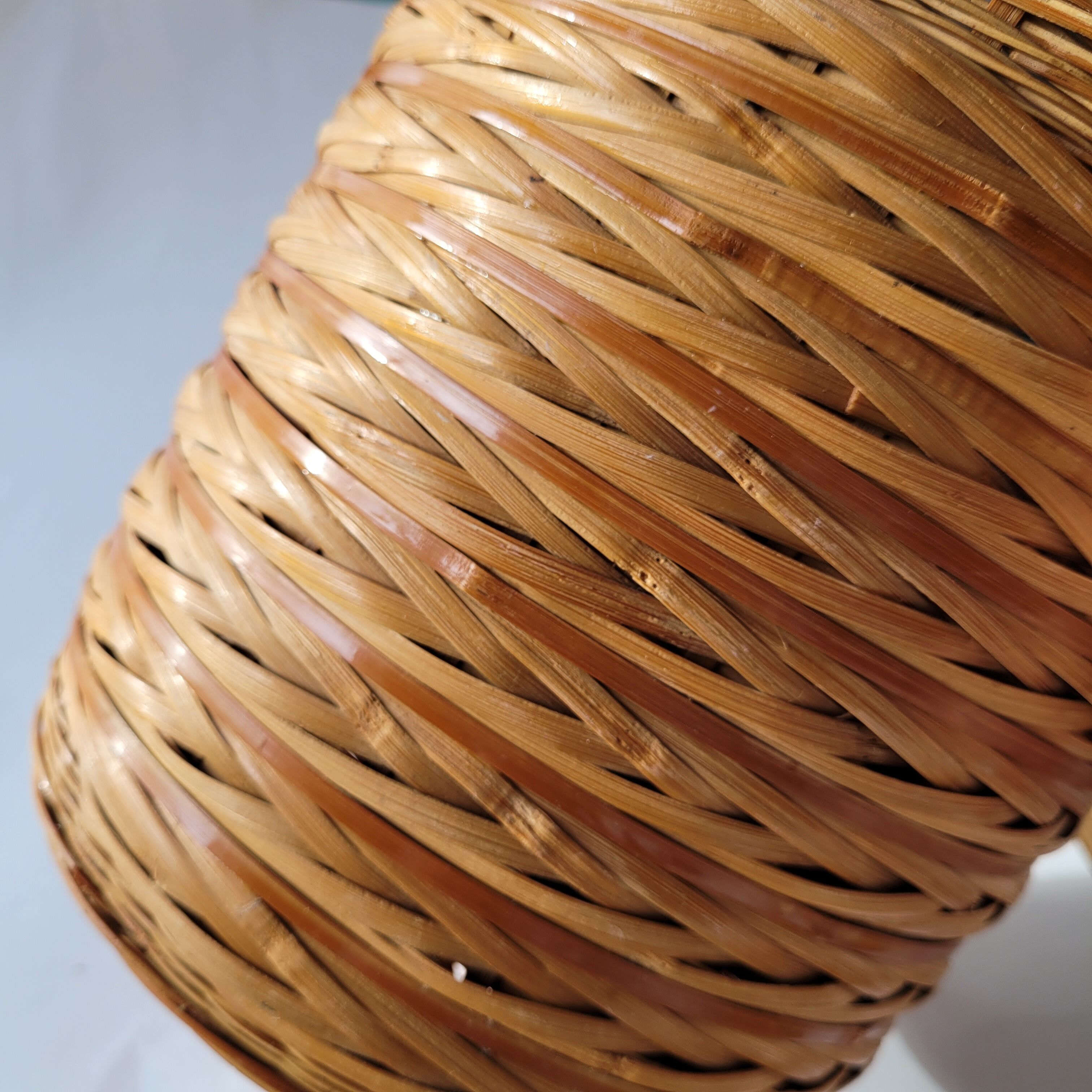 Wicker pot cover