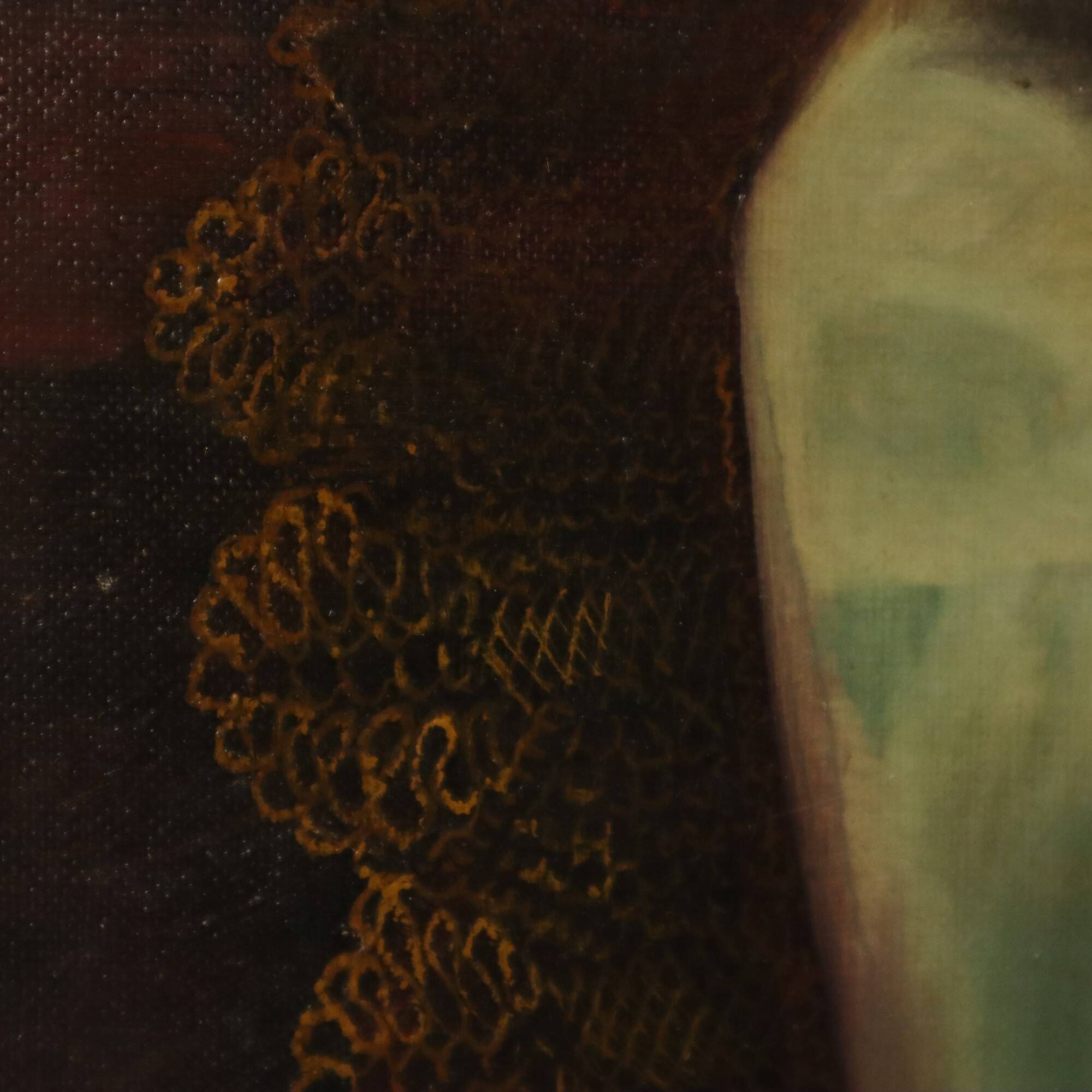 Large Floral Still Life Painting Roses Bouquet Signed R. Blanlin