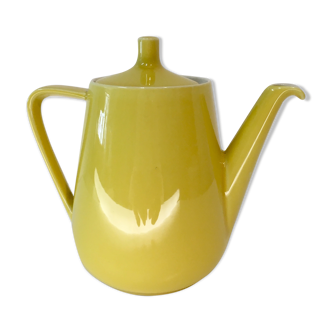 Théière Villeroy & Boch jaune vintage