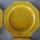 6 Poet Laval beaded octagonal plates