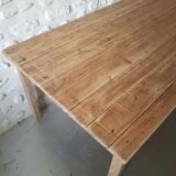 Restored farm table