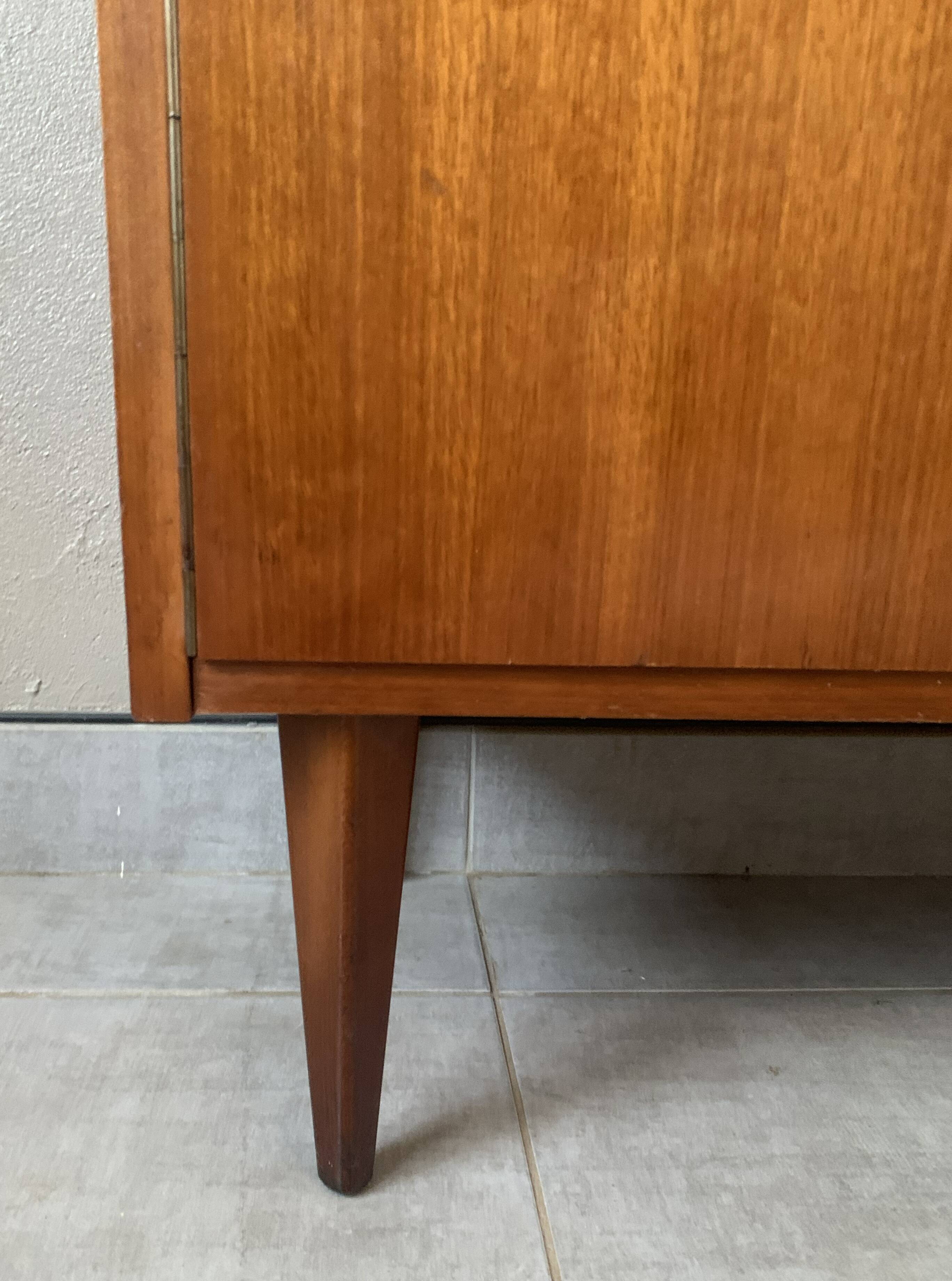 Vintage Scandinavian teak sideboard from the 1960s