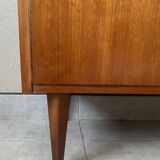 Vintage Scandinavian teak sideboard from the 1960s