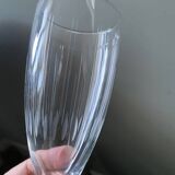 2 ancient engraved blown glass flutes