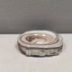 Rare glass art / ashtray by Michael Bang for Holmegaard Denmark 1968