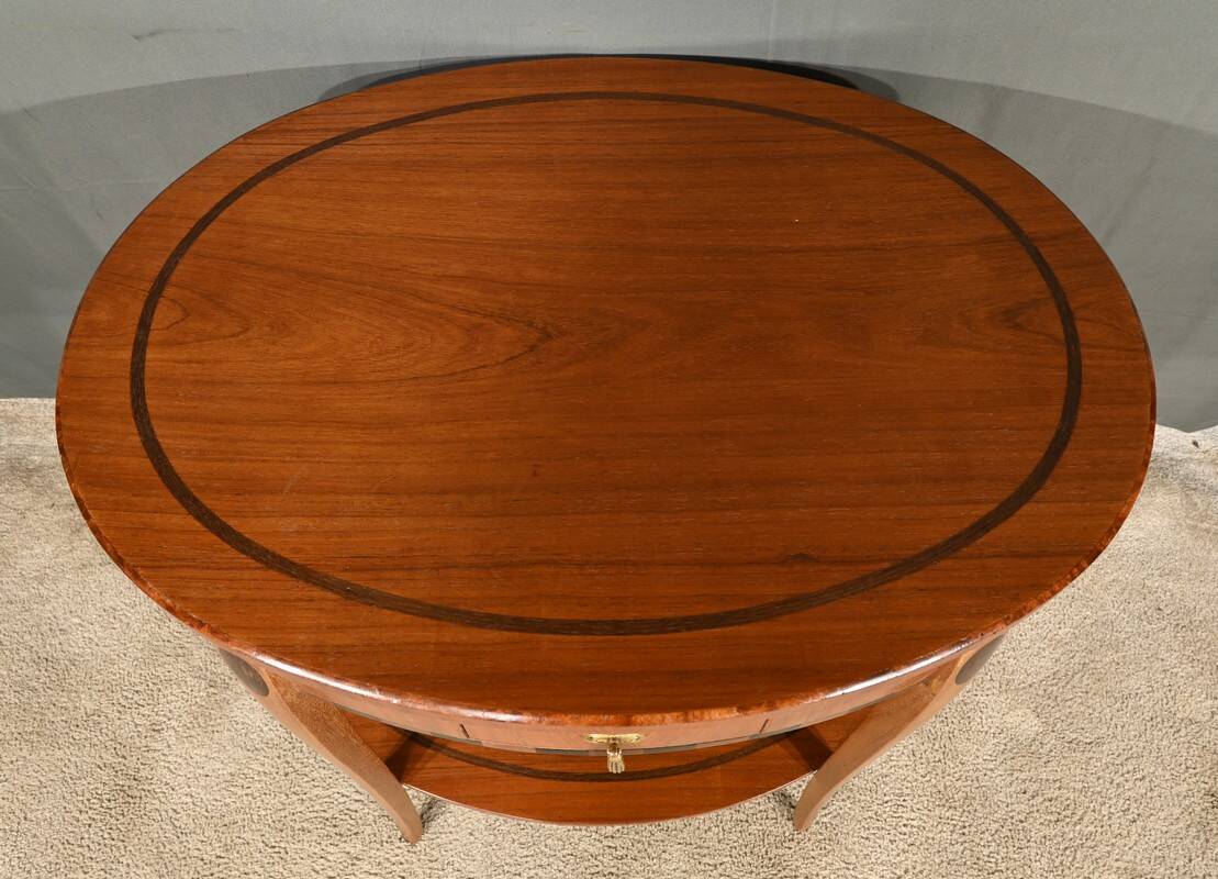 Mahogany and Rosewood Gueridon Table, Art Deco – 1930