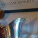 Old silver-plated milk jug