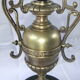 Pair of bronze Napoleon III marble candelabra with mantelpiece decoration