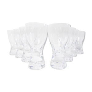 8 verres en cristal villeroy - boch