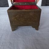 Brass jewelry box