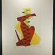 Lithographie en édition limitée de Man Ray, années 1970, signature et numérotation au crayon de l'auteur