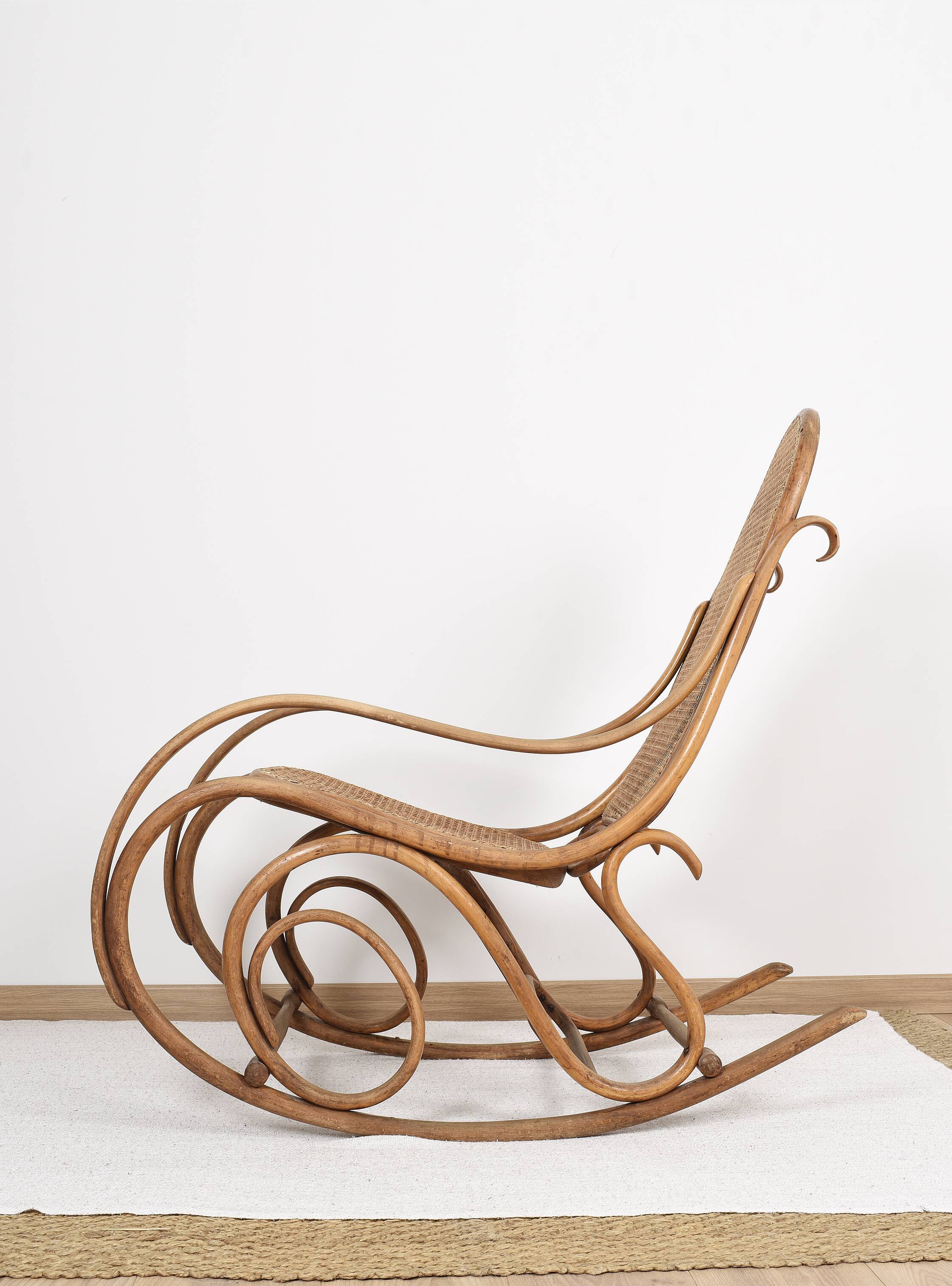 Rocking chair, bentwood