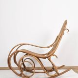 Rocking chair, curved wood