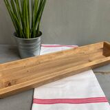 Raw wooden baker's basket