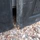 3 large carved wooden panels/doors