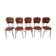 Set of 5 vintage chairs