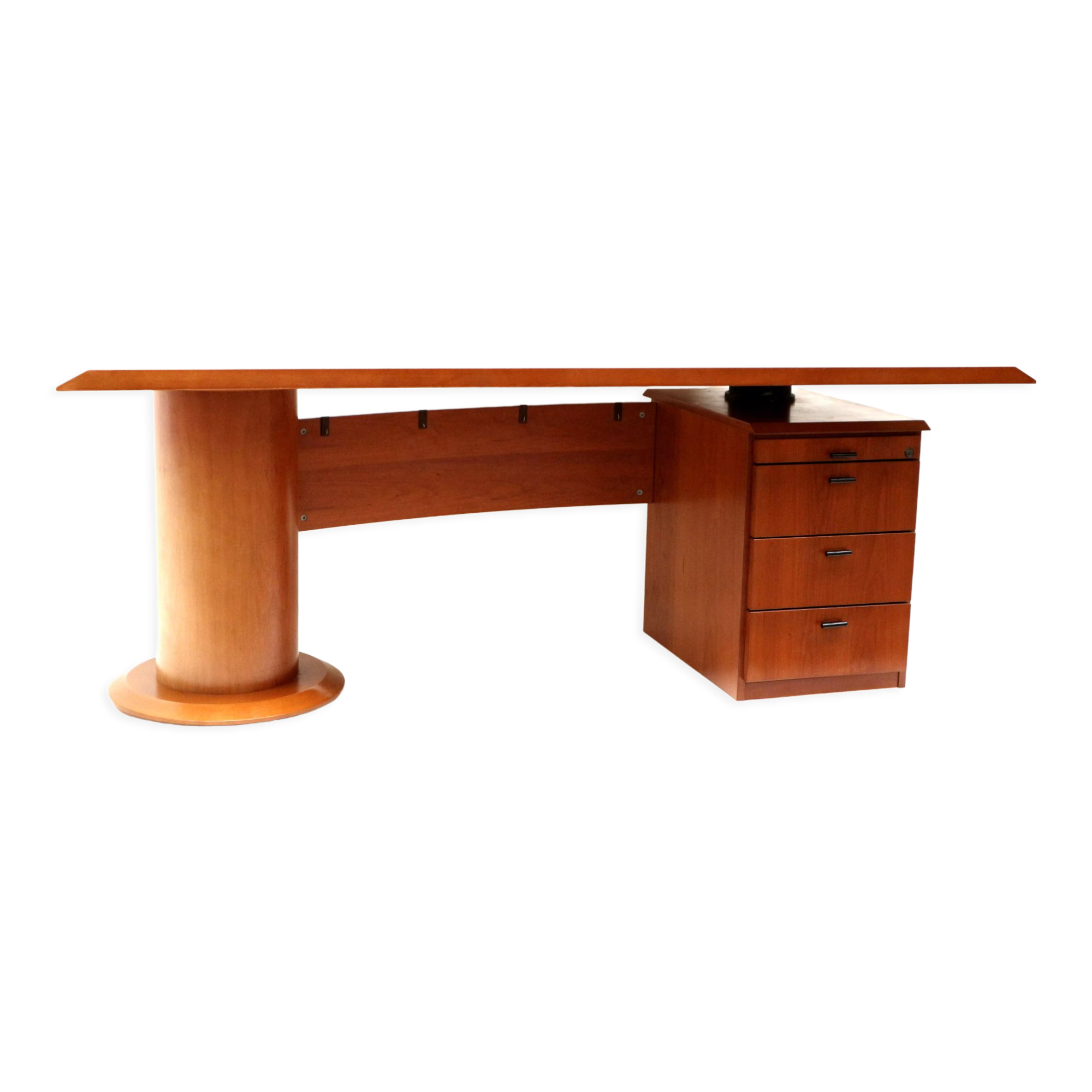 Vintage executive desk from the 1980s