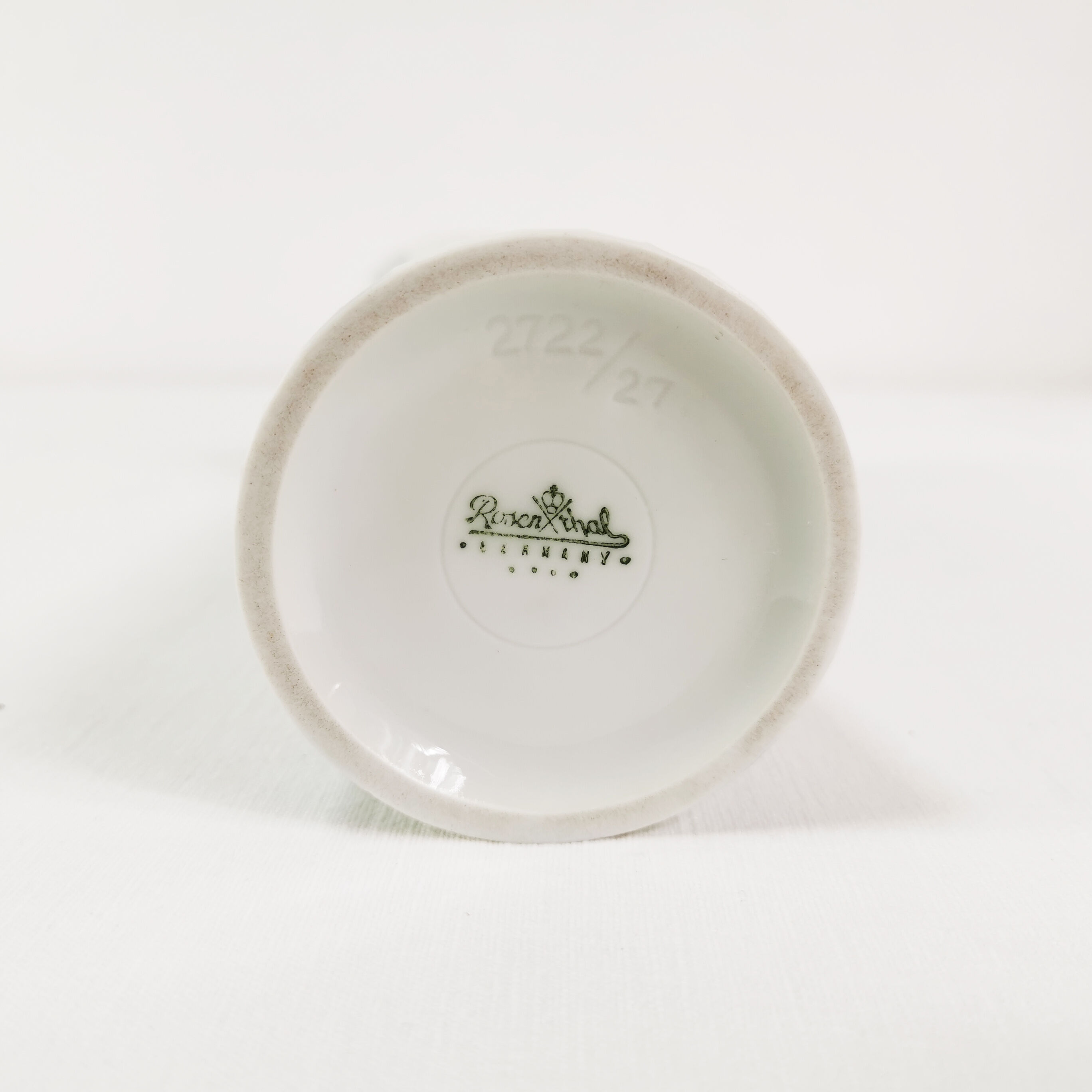 Vase moderniste en porcelaine, Rosenthal, Allemagne, années 1960
