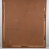 D. Jouroy (20th century) “Portrait of a man” Oil on hardboard signed and dated 1967