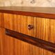 Teak and zebrano sideboard