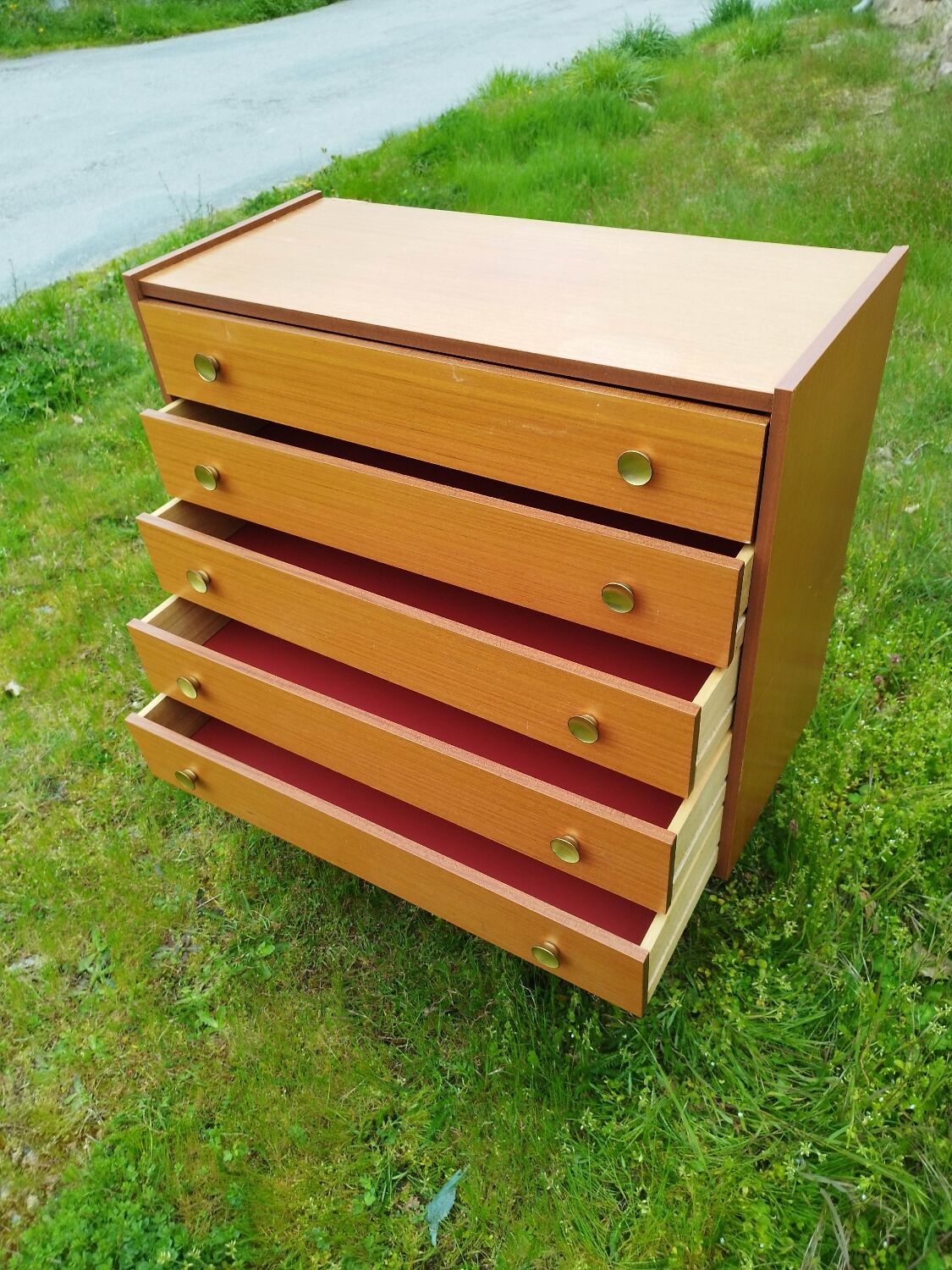 Chest of drawers from the 50s 5 drawers sideboard