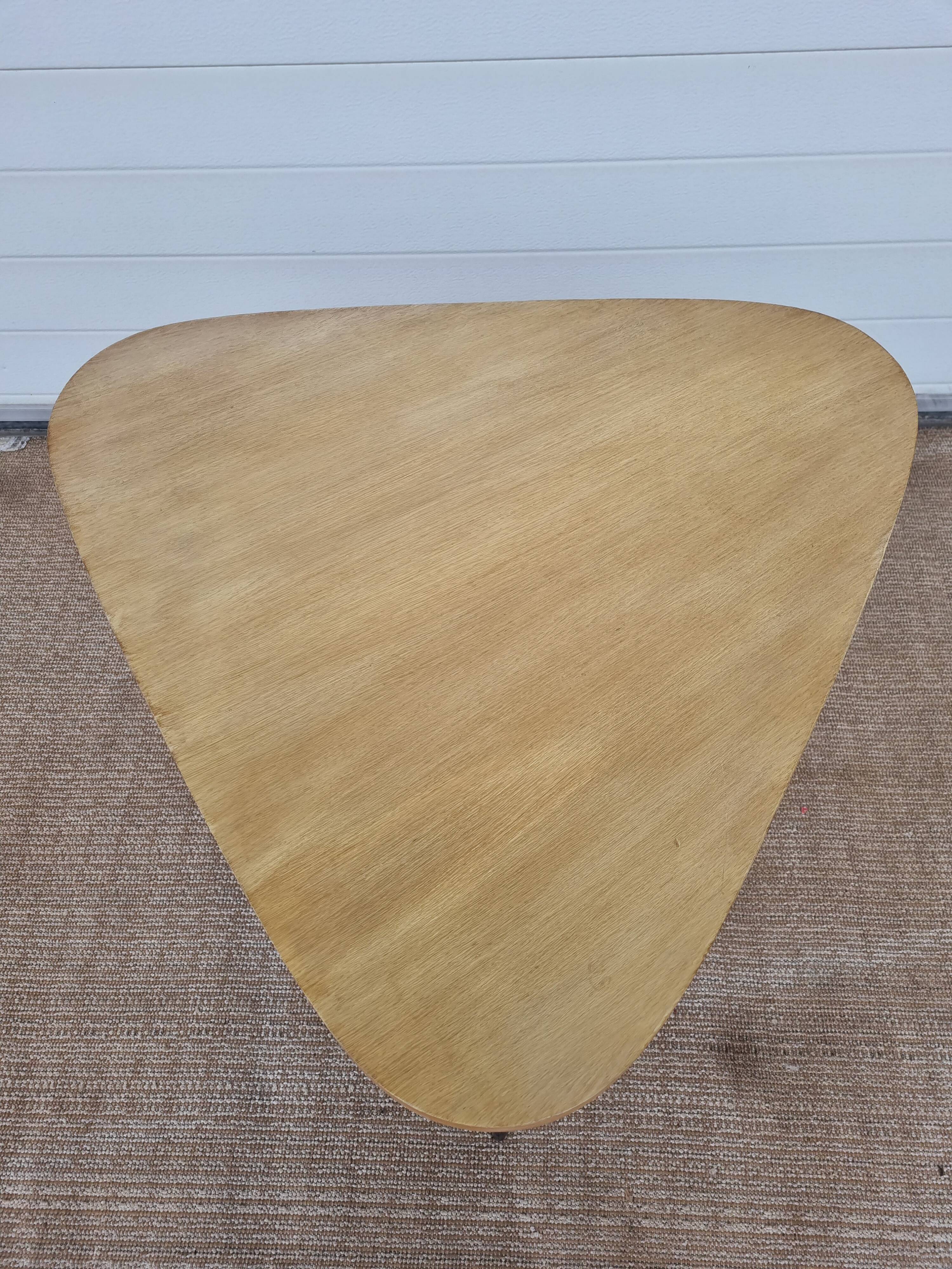 Vintage 50s free-form coffee table