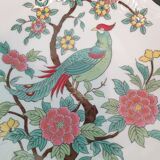 2 Japanese plates with Parrots