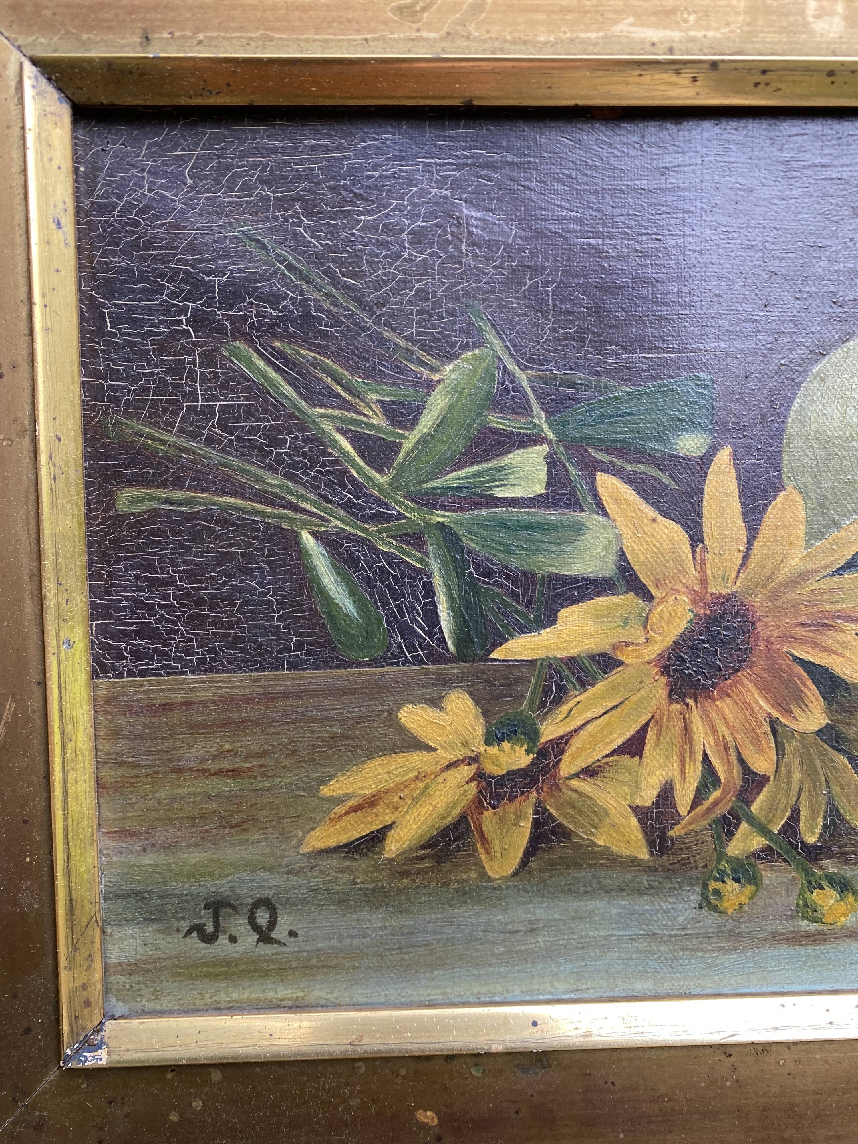 Still Life with Sunflowers
