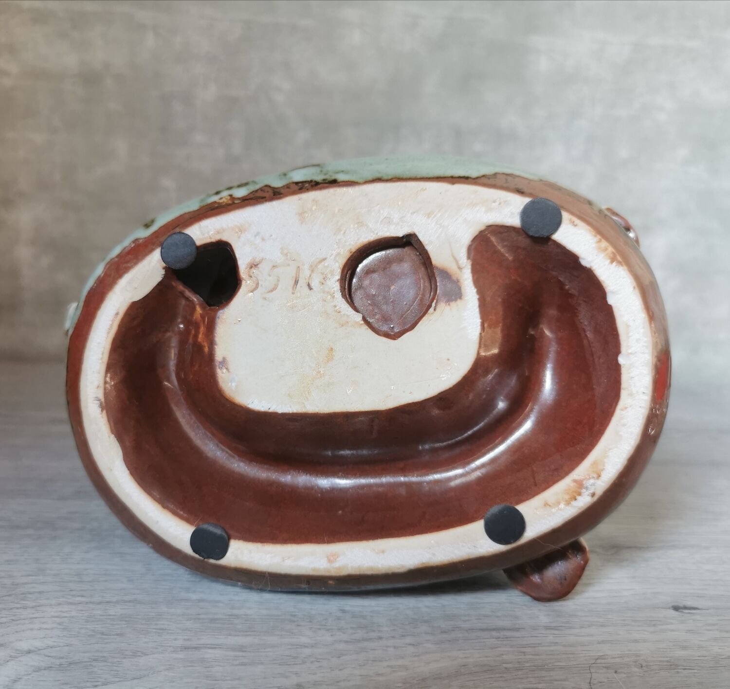 Ceramic owl candle holder