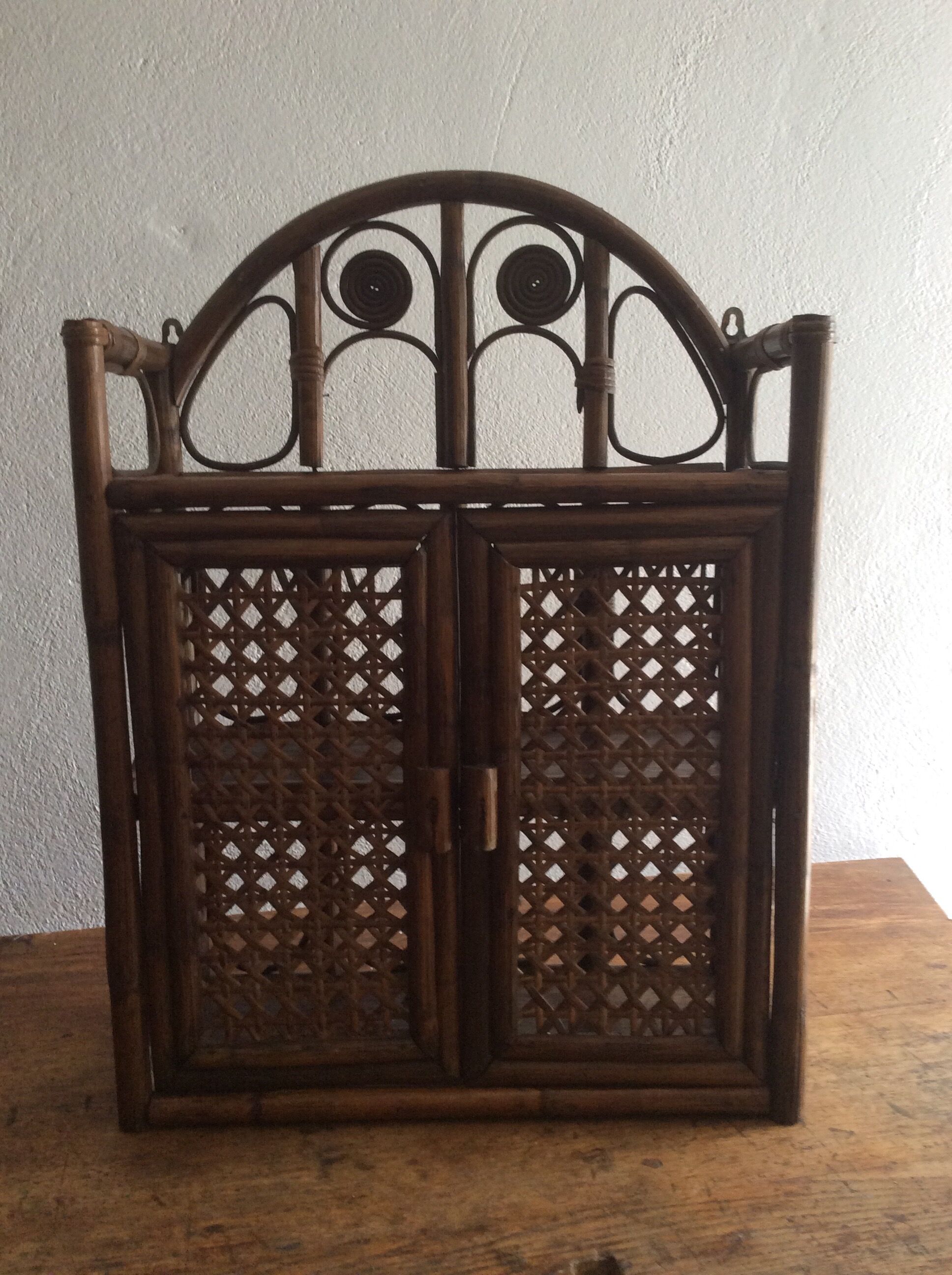 Shelf Wicker, rattan and bamboo