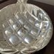 Pineapple cup series and 5 silver metal bowls