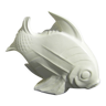 Sculpture zoomorphe d'un poisson exotique art déco par lejan
