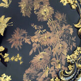 Decorative plate in Limoges porcelain