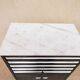 Vintage dentist furniture – Industrial style, steel, marble, ideal for lofts and workshops.