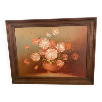 Still life painting by Robert Cox from the 1970s.