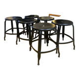 Industrial stools Nicolle Delamaison