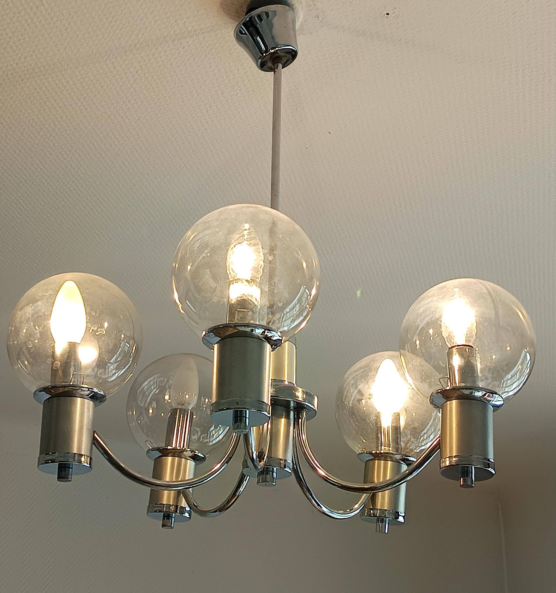 Chrome space age lustre