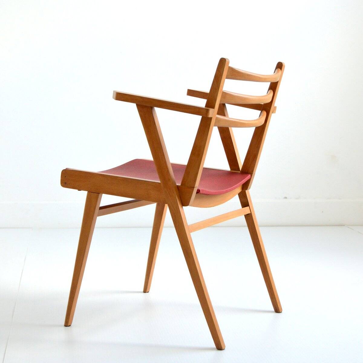 1950s compass leg chair
